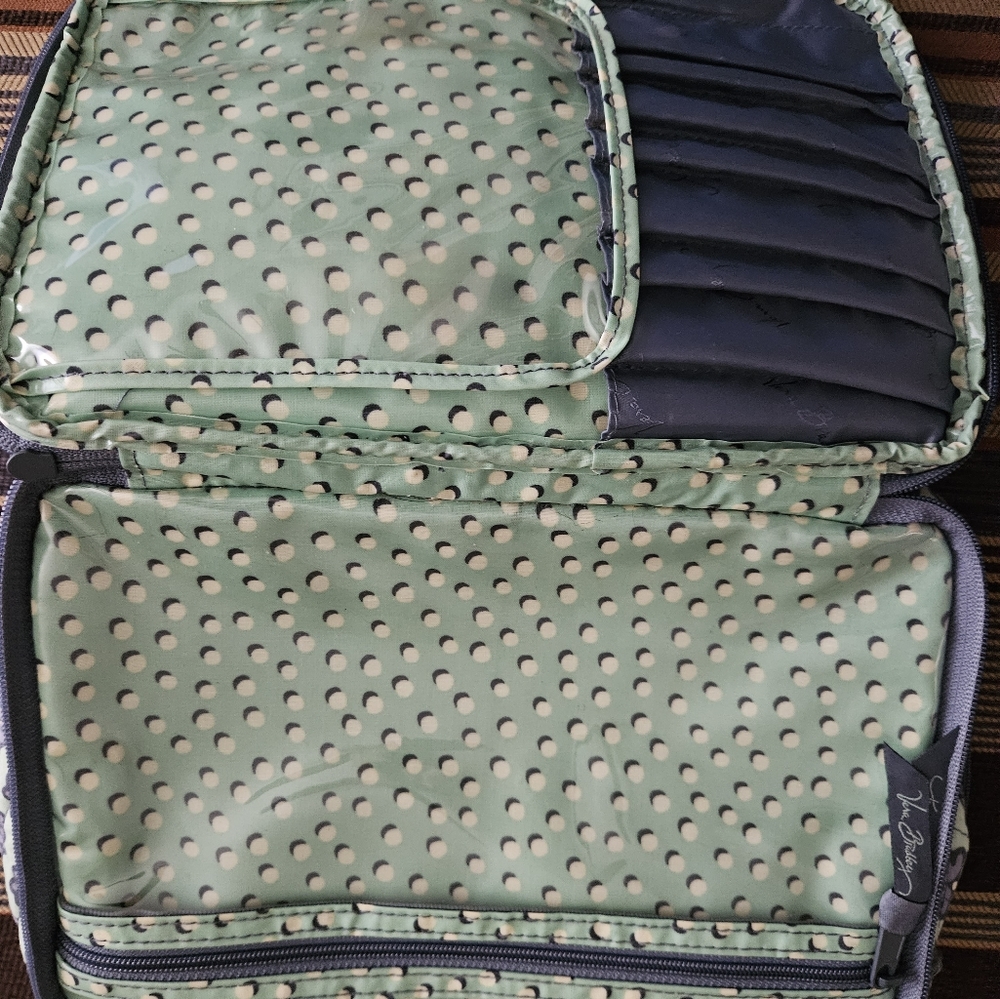 Vera Bradley Large Blush and Brush Cosmetic Bag - Organizer - Picture 3 of 5